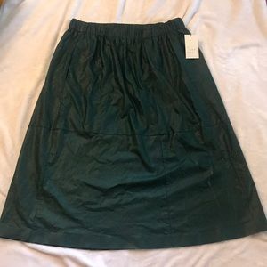 A. New day Faux leather skirt